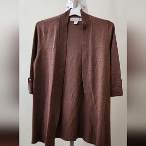 LAURA ASHLEY 3/4 sleeve Cardigan